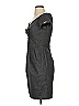 Peter Som Tweed Gray Cocktail Dress Size 4 - photo 5