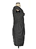 Peter Som Tweed Gray Cocktail Dress Size 4 - photo 4