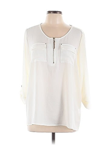 Cathy 3/4 Sleeve Blouse (view 1)