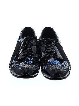 Chanel Sequin CC Cap Toe Oxford Loafers (view 2)