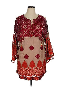 Khaadi 3/4 Sleeve Silk Top (view 1)