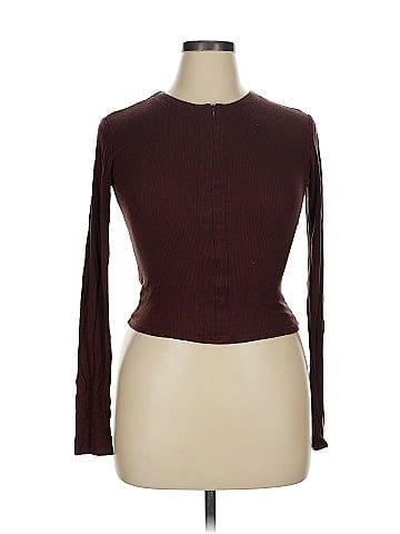 Naked Wardrobe Long Sleeve Top (view 1)