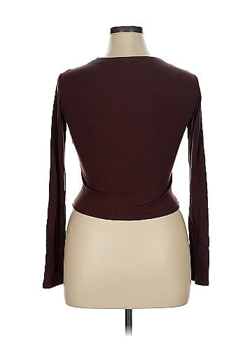 Naked Wardrobe Long Sleeve Top (view 2)