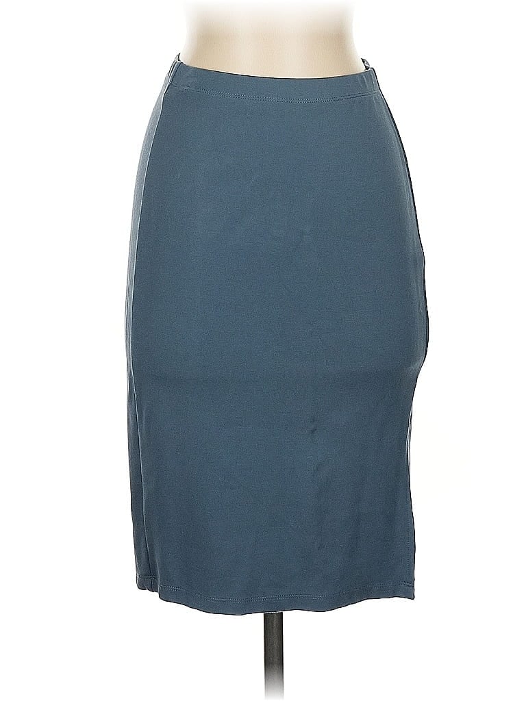 Pre-owned T Tahari Casual Skirt In Blue