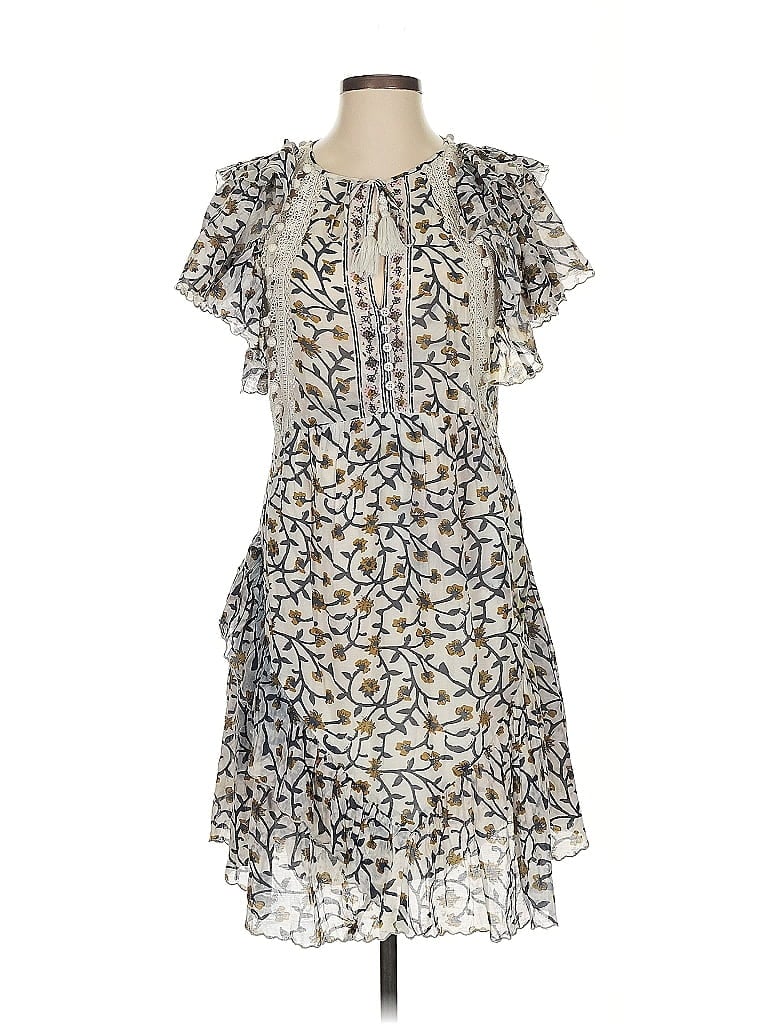 Sea New York Paisley Blue Cocktail Dress Size 4 - photo 1