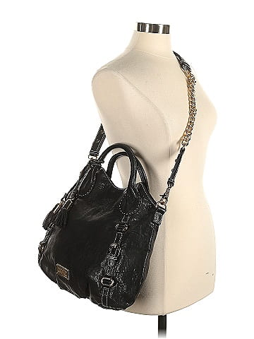 Badgley Mischka Leather Satchel (view 2)