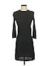 Magaschoni Solid Black Casual Dress Size XS - photo 1