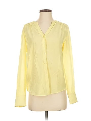 BOSS by HUGO BOSS Long Sleeve Silk Top (view 1)