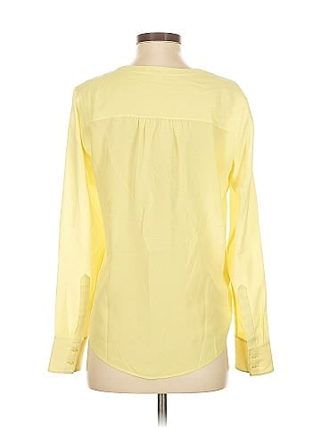 BOSS by HUGO BOSS Long Sleeve Silk Top (view 2)