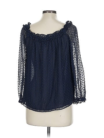 J.Crew 3/4 Sleeve Silk Top (view 2)