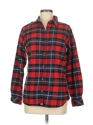 Dickies Long Sleeve Button-Down Shirt (view 1)