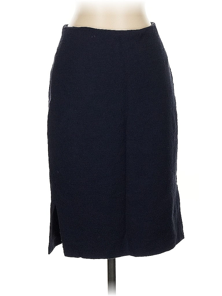 Pre-owned Ann Taylor Loft Formal Skirt In Blue