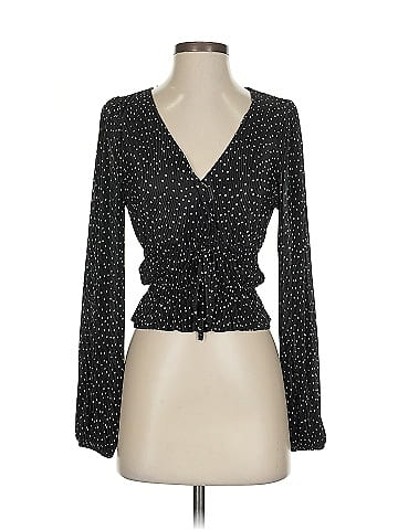 Pull&Bear Long Sleeve Blouse (view 1)