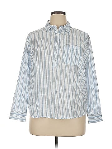Emily Daniels 3/4 Sleeve Button-Down Shirt (view 1)