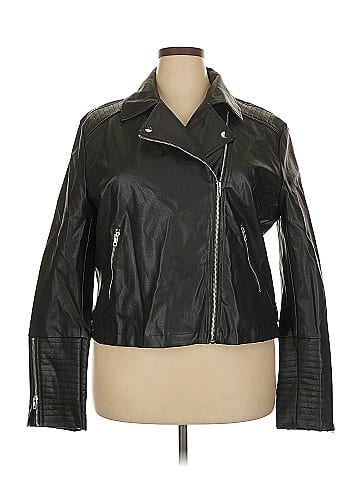Rebdolls Faux Leather Jacket (view 1)