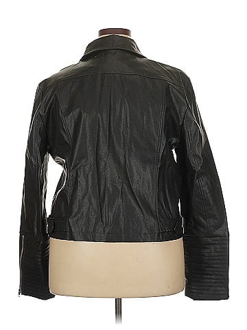 Rebdolls Faux Leather Jacket (view 2)