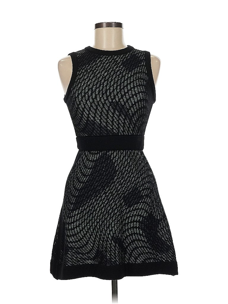 M Missoni Graphic Black Cocktail Dress Size EU (IT) 42 / US 6 - photo 1