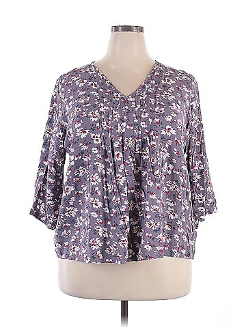 Fun2Fun 3/4 Sleeve Blouse (view 1)