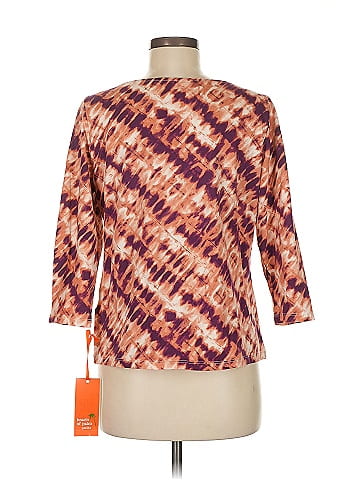 Hearts of Palm Woman 3/4 Sleeve Top (view 2)