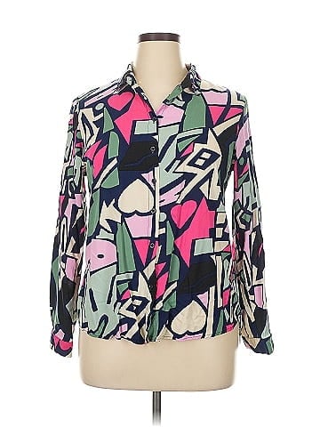 Big Dart Long Sleeve Blouse (view 1)