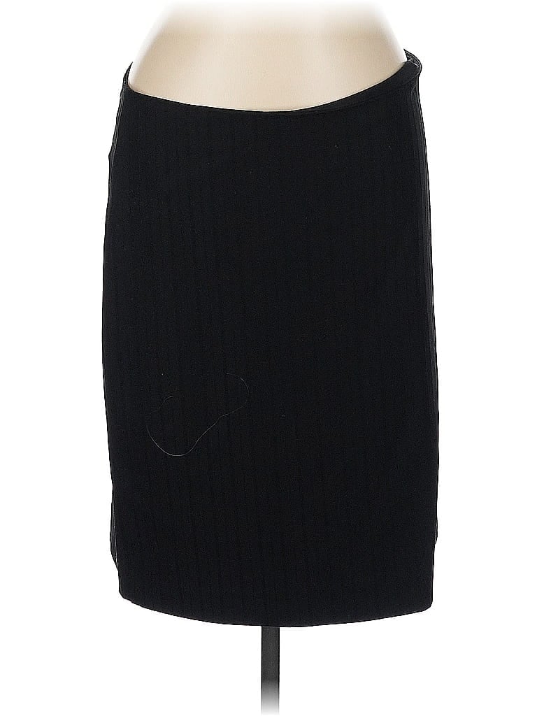 Pre-owned Bebe Formal Skirt In Black