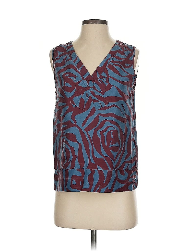 Pre-owned Marc By Marc Jacobs Sleeveless Blouse In Blue
