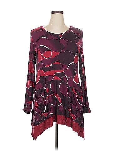 LOGO by Lori Goldstein Long Sleeve Blouse (view 1)