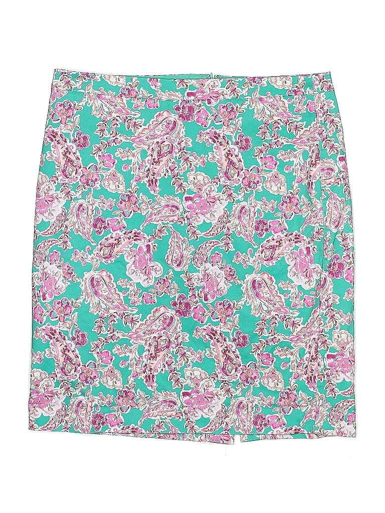 Pre-owned J.crew Factory Store Casual Skirt In Blue