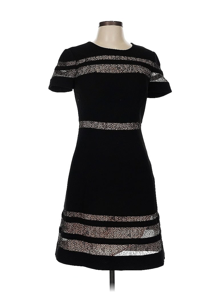 Pre-owned Bcbgmaxazria Cocktail Dress In Black