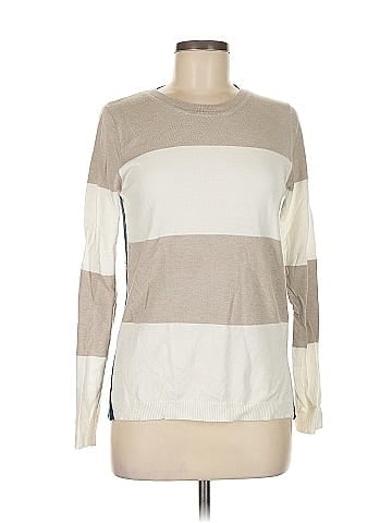 Hem & Thread Pullover Sweater (view 1)