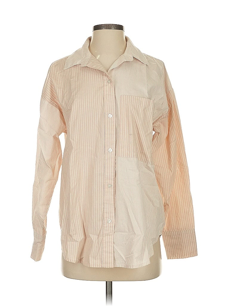 Click to view more detailed imagery on our partner's website Pre-owned Abercrombie & Fitch Long Sleeve Button Down Shirt In Brown