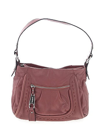 B Makowsky Leather Shoulder Bag (view 1)