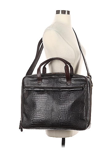 Assorted Brands Leather Laptop Bag (view 2)