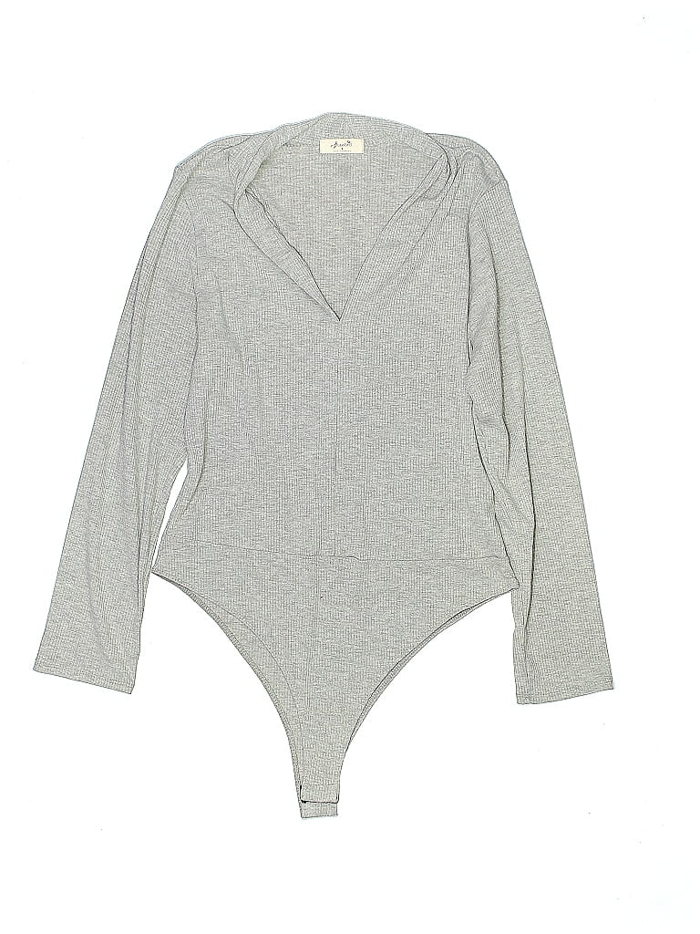 Pre-owned Freebird Bodysuit In Gray