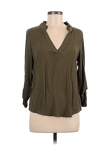 Porridge 3/4 Sleeve Blouse (view 1)