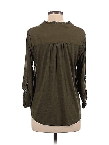 Porridge 3/4 Sleeve Blouse (view 2)
