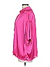 Unbranded 100% Polyester Pink Short Sleeve Blouse Size L - photo 5