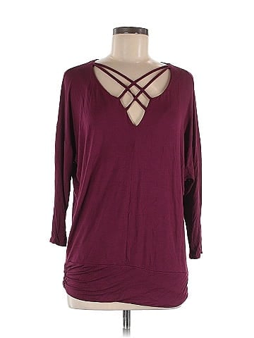 Thalia Sodi 3/4 Sleeve Top (view 1)
