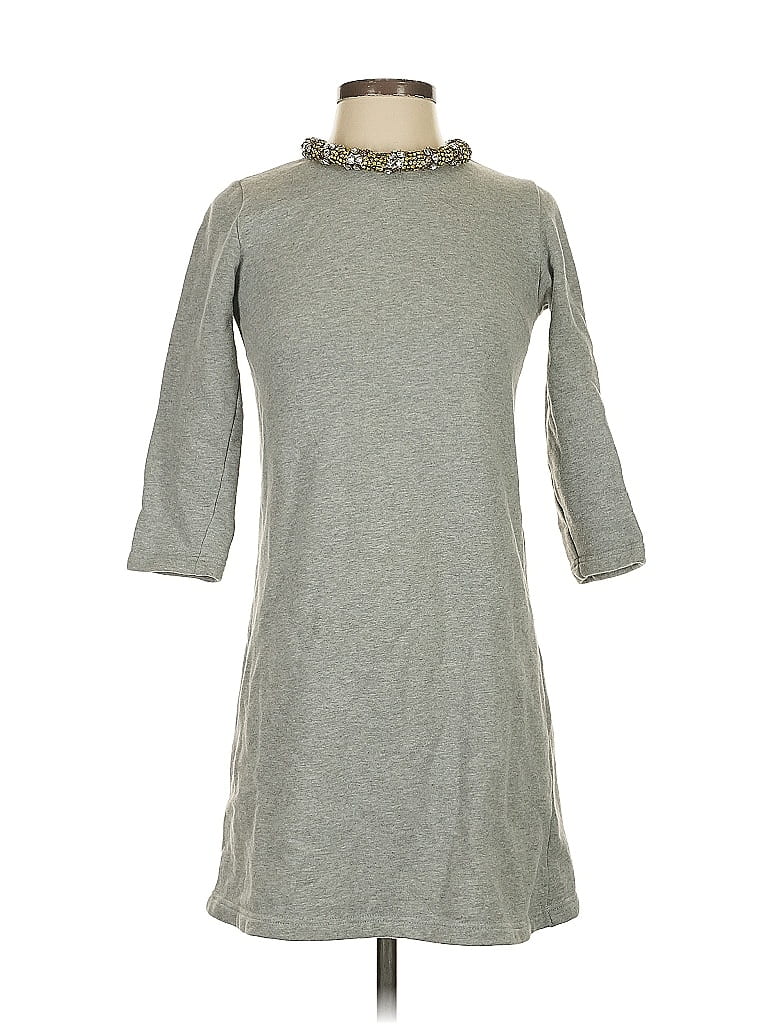 Pre-owned Dress Gallery Casual Dress In Gray