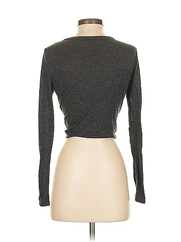 Zara W&B Collection Long Sleeve Top (view 2)
