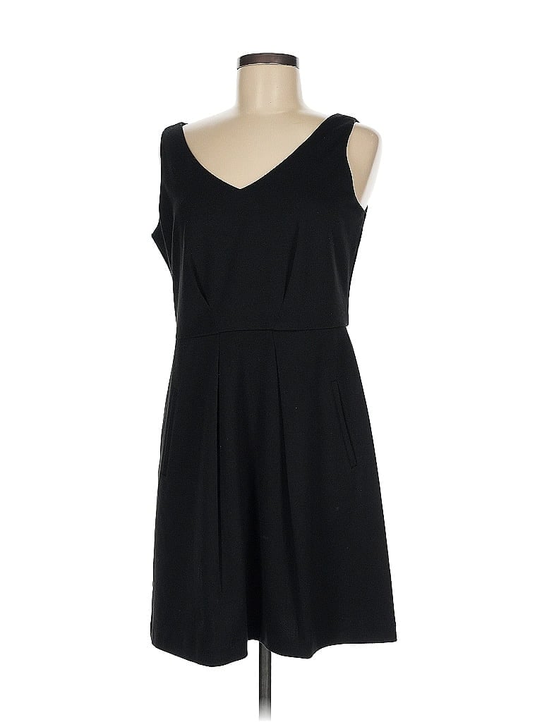 Pre-owned Ann Taylor Loft Casual Dress In Black