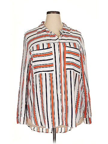 Ashley Stewart Long Sleeve Blouse (view 1)