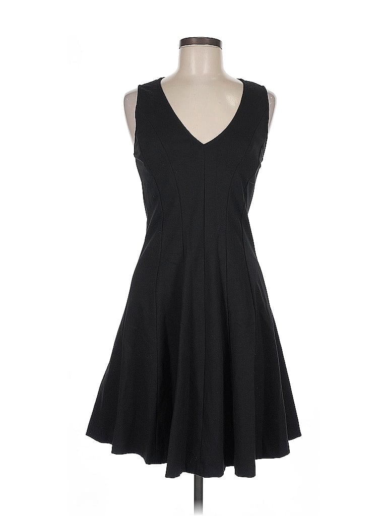 Rebecca Minkoff Solid Black Cocktail Dress Size 6 - photo 1