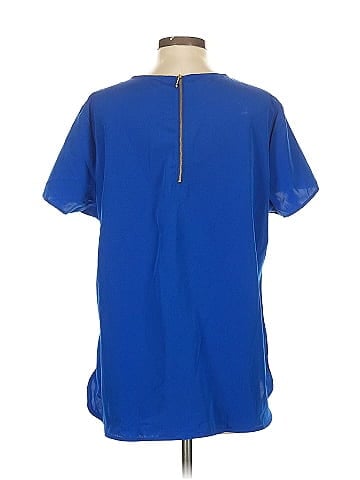 Lands' End Short Sleeve Blouse (view 2)