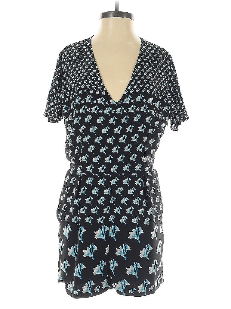 Rebecca Minkoff Print Blue Black Casual Dress Size 0 - photo 1