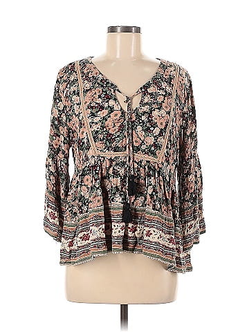 American Rag Cie 3/4 Sleeve Blouse (view 1)
