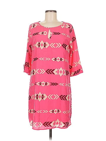 Peach Love Casual Dress (view 1)