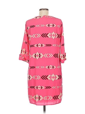 Peach Love Casual Dress (view 2)