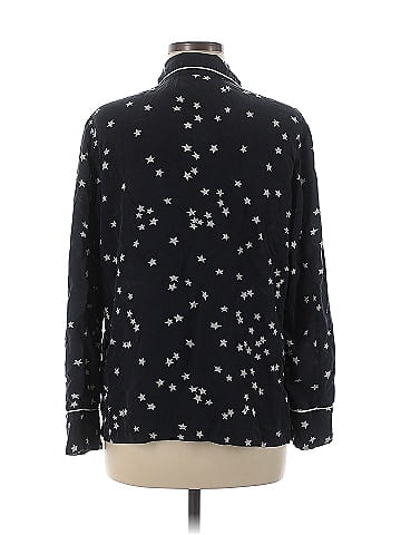 Equipment Long Sleeve Silk Top (view 2)