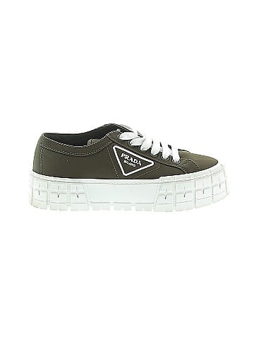Prada Double Wheel Re-Nylon Gabardine Sneakers (view 1)